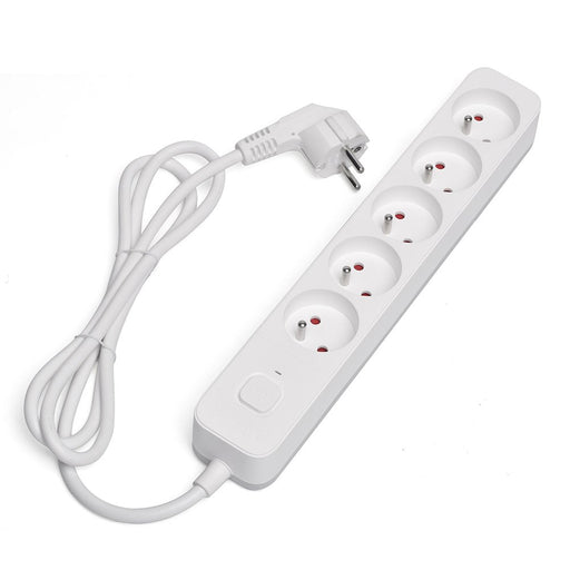 EAN 5901986047858 - Savio Power strip 5 sockets 5m white LZ-10 5 salidas AC Tipo C Blanco imagen 2