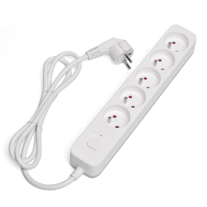 EAN 5901986047858 - Savio Power strip 5 sockets 5m white LZ-10 5 salidas AC Tipo C Blanco imagen 2