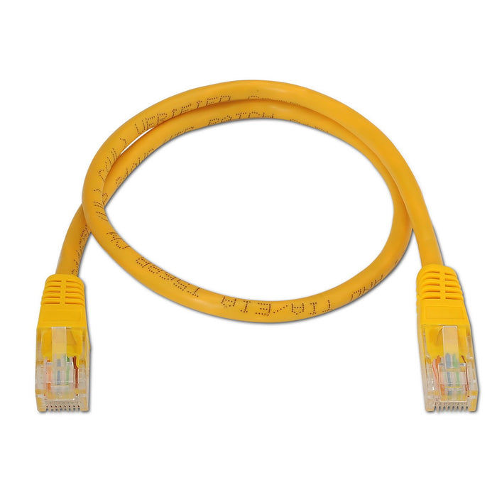 EAN 8436574702538 - AISENS A135-0254 cable de red Amarillo 1 m Cat6 U/UTP (UTP) imagen 2