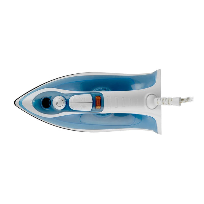 EAN 8435568406377 - Orbegozo SV 2025 plancha Plancha vapor-seco Suela antiadherente 2000 W Blanco, Azul imagen 2