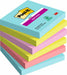 EAN 0076308499419 - Post-It 7100263206 nota autoadhesiva Plaza Azul, Verde, Rosa 90 hojas Autoadhesivo imagen 1