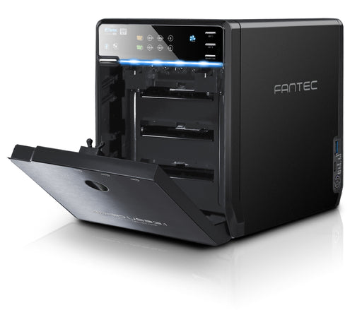 EAN 4250273421248 - Fantec QB-35U31R unidad de disco multiple 0 TB Torre Negro imagen 2