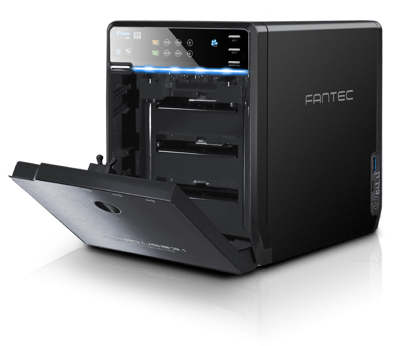 EAN 4250273421248 - Fantec QB-35U31R unidad de disco multiple 0 TB Torre Negro imagen 2