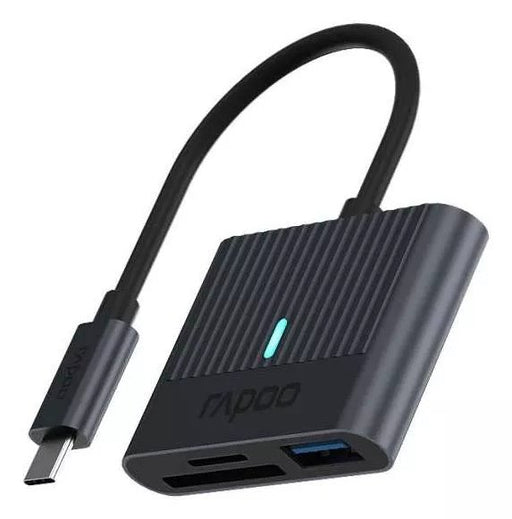EAN 6940056114150 - Rapoo UCR-3001 lector de tarjeta USB 3.2 Gen 1 (3.1 Gen 1) Type-C Negro imagen 1