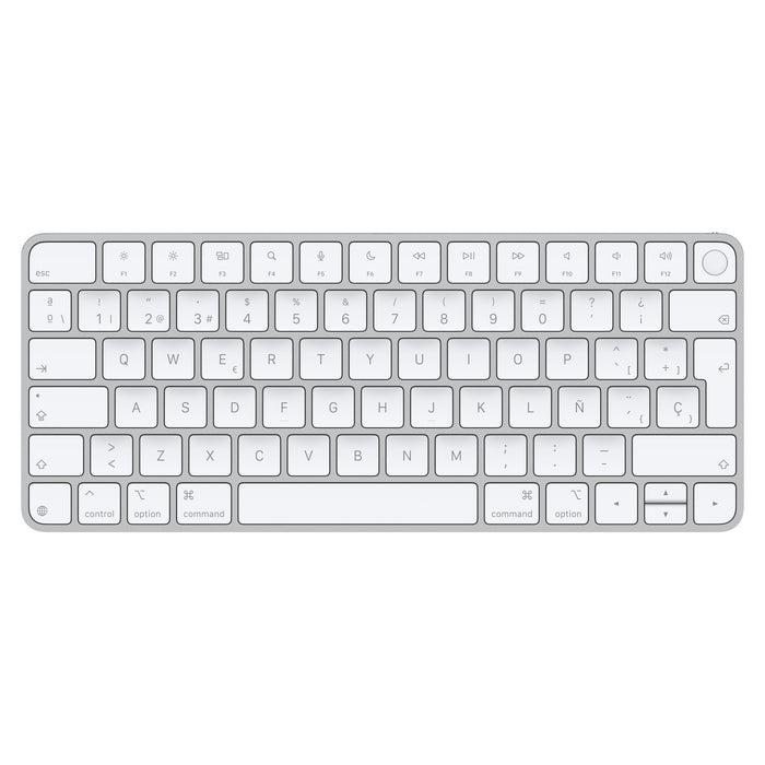EAN 0195949634048 - Apple Magic teclado Universal USB + Bluetooth QWERTY Plata, Blanco imagen 1