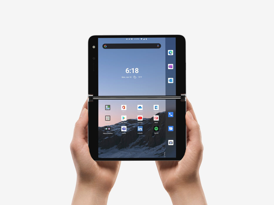 EAN 889842625073 - Microsoft Surface Duo 14,2 cm (5.6") SIM doble Android 10 4G USB Tipo C 6 GB 128 GB 3577 mAh Blanco imagen 14