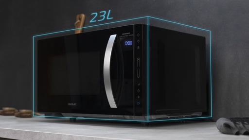 EAN 8435484013604 - Cecotec GrandHeat 2300 Flatbed Touch Negro Solo microondas Encimera 23 L 800 W imagen 2