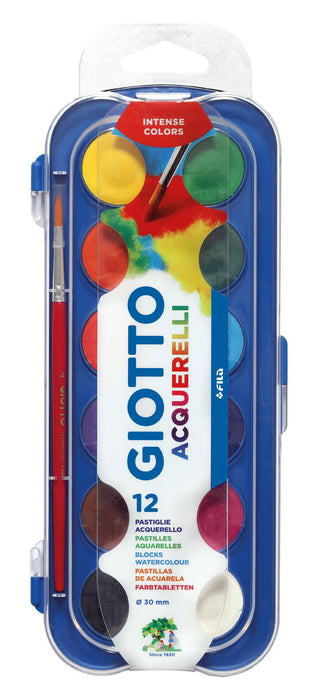 EAN 8000825967702 - Giotto 351200 pintura a base de agua Multi Paleta 12 pieza(s) imagen 1