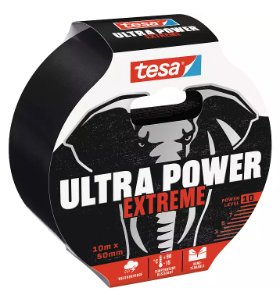 EAN 4063565106514 - TESA Ultra Power Extreme Apto para uso en interior Adecuado para uso en exteriores 10 m Fieltro PET, Cauc imagen 1