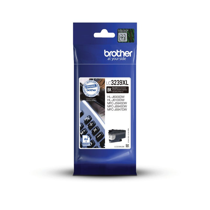 EAN 4977766787864 - Brother LC-3239XLBK cartucho de tinta 1 pieza(s) Original Alto rendimiento (XL) Negro imagen 1
