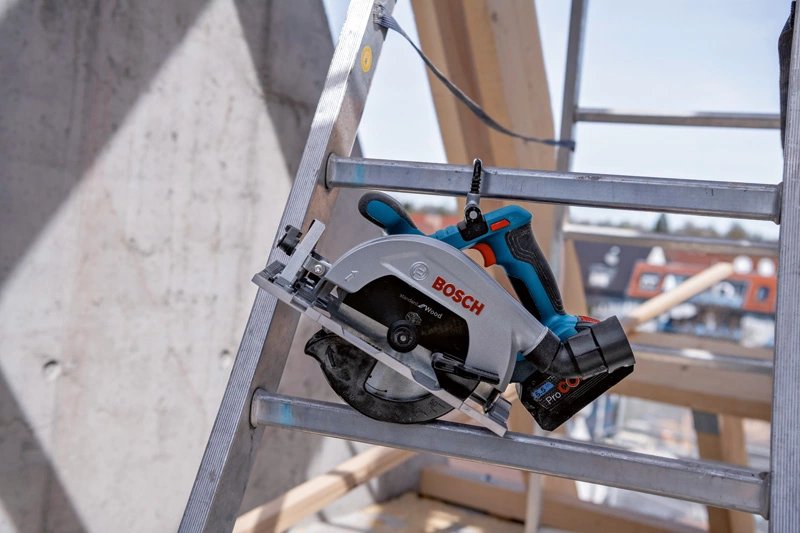 EAN 4059952648422 - Bosch GKS 18V-57-2 L PROFESSIONAL 16,5 cm Negro, Azul, Plata 5000 RPM imagen 7