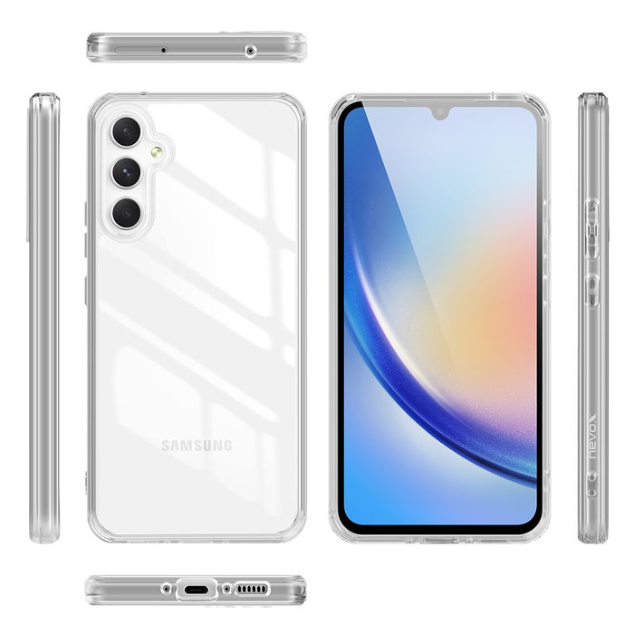 EAN 4250686413427 - nevox 2342 funda para teléfono móvil 16,8 cm (6.6") Carcasa rígida Transparente imagen 3