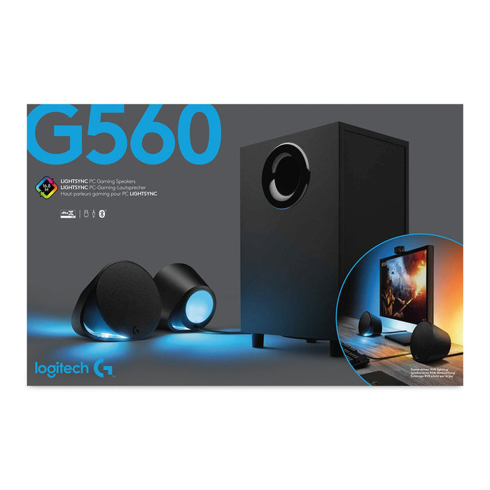 EAN 5099206076747 - Logitech G 980-001301 conjunto de altavoces 120 W PC/ordenador portátil Negro 2.1 canales 30 W Bluetooth imagen 33