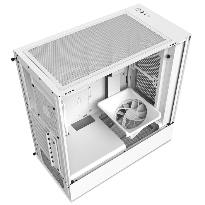 EAN 5056547202341 - NZXT H5 Flow Midi Tower Blanco imagen 4