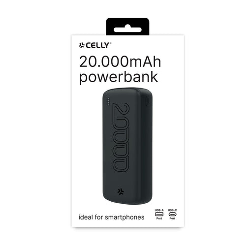 EAN 8021735207665 - Celly PBE20000EVOBK batería externa Litio 20000 mAh Negro imagen 2