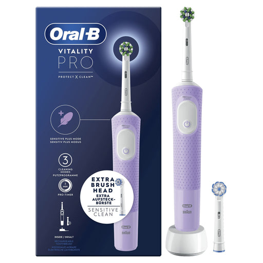 EAN 4210201432340 - Oral-B Vitality Pro Adulto Cepillo dental oscilante Violeta imagen 1