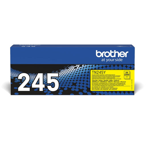 EAN 4977766718509 - Brother TN-245Y cartucho de tóner 1 pieza(s) Original Amarillo imagen 1