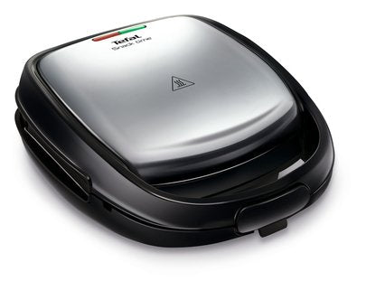 EAN 3045386375486 - Tefal SW341D12 sandwichera 700 W Negro, Acero inoxidable imagen 1