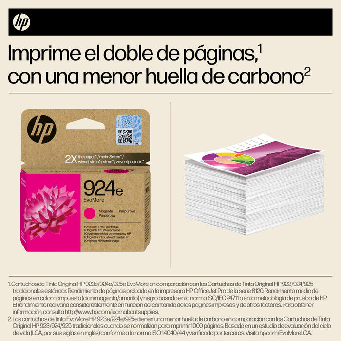 EAN 0196786147456 - HP 924e EvoMore Magenta Original Ink Cartridge cartucho de tinta 1 pieza(s) Alto rendimiento (XL) imagen 4