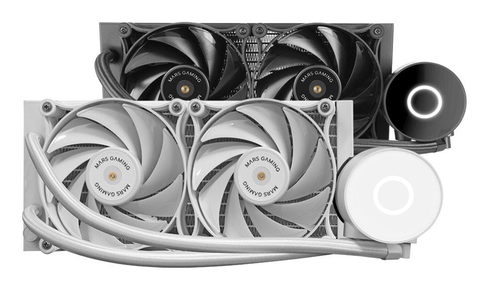 EAN 8435693107408 - Mars Gaming ML-PRO240 Procesador Sistema de refrigeración líquida todo en uno 12 cm Negro 1 pieza(s) imagen 3