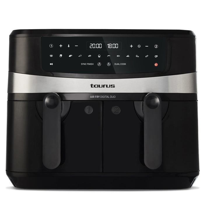 EAN 8414234739803 - Taurus Air Fry Digital Duo Doble 9 L 2200 W Freidora de aire caliente Negro imagen 1