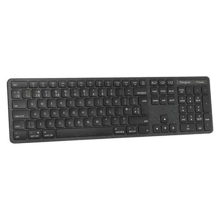 EAN 5063194001388 - Targus EcoSmart AKB873UK teclado Universal RF Wireless + Bluetooth QWERTY Inglés del Reino Unido Negro imagen 4