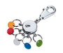 EAN 4024023113376 - TROIKA Patent Colour Llavero mosquetón Multicolor, Plata imagen 2