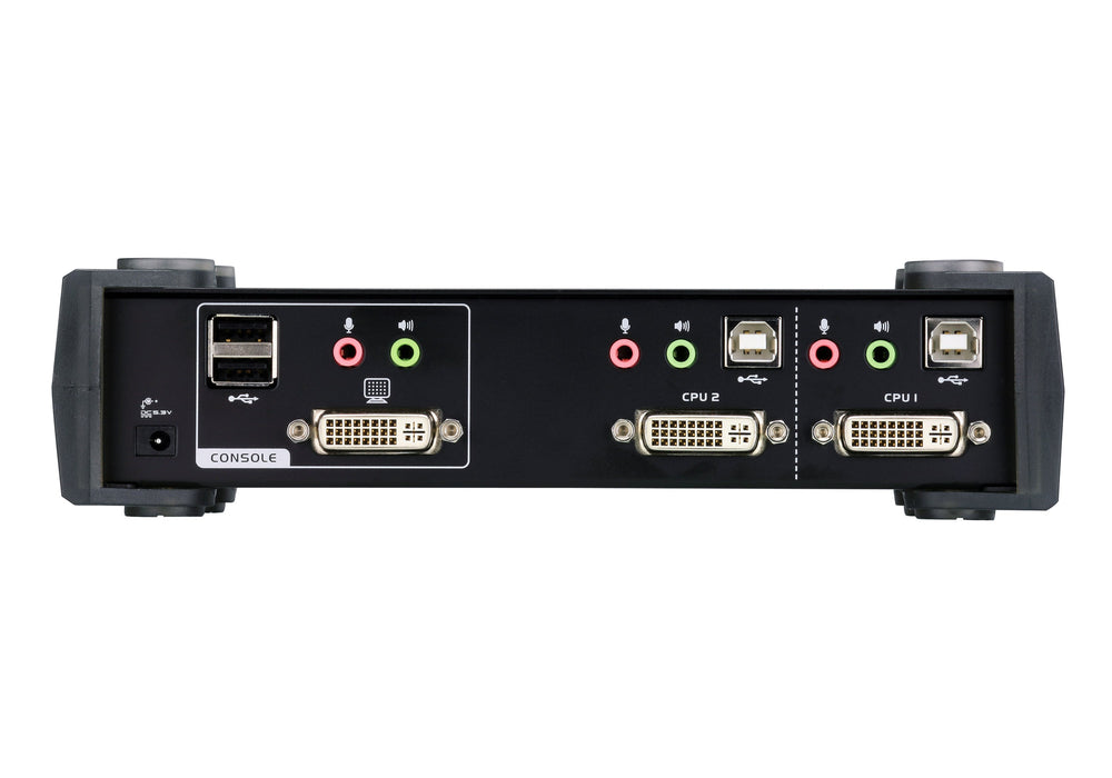 EAN 0132018257784 - ATEN CS1762A interruptor KVM Negro imagen 3