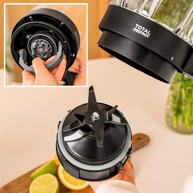 EAN 8435484039864 - Cecotec 03986 licuadora 1,8 L Batidora de vaso 2700 W Negro imagen 11