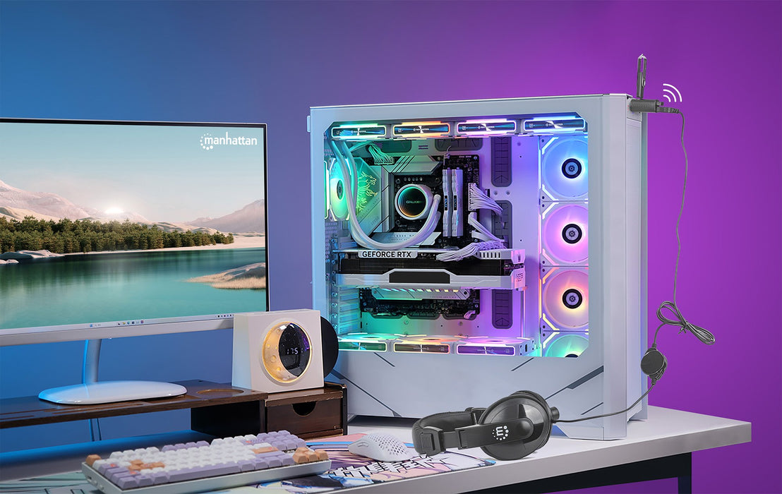 EAN 0766623180993 - Manhattan 180993 hub de interfaz USB 3.2 Gen 1 (3.1 Gen 1) Type-C 5000 Mbit/s Negro imagen 3