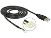 EAN 4043619959860 - DeLOCK 95986 cable para cámara fotográfica 1,5 m Negro imagen 1