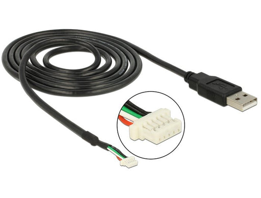 EAN 4043619959860 - DeLOCK 95986 cable para cámara fotográfica 1,5 m Negro imagen 1