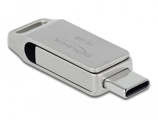 EAN 4043619540730 - DeLOCK 54073 unidad flash USB USB Type-A / USB Type-C 3.2 Gen 1 (3.1 Gen 1) Plata imagen 2