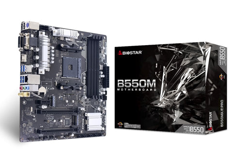 EAN 4712960685130 - Biostar B550MX/E PRO placa base AMD B550 Zócalo AM4 micro ATX imagen 1