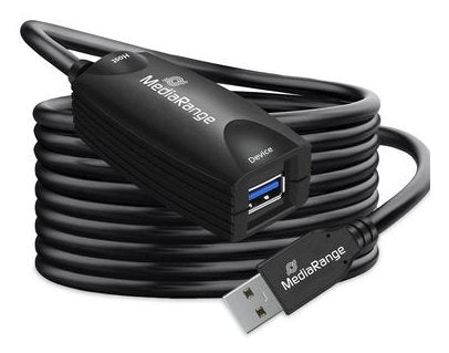 EAN 4260664877998 - MediaRange MRCS242 cable USB USB 3.2 Gen 1 (3.1 Gen 1) 5 m USB A Negro imagen 1