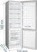 EAN 3838782408465 - Gorenje RK4182PS4 Independiente 269 L E Plata imagen 4