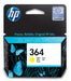 EAN 0883585705504 - HP 364 Yellow Original Ink Cartridge cartucho de tinta 1 pieza(s) Rendimiento estándar imagen 1