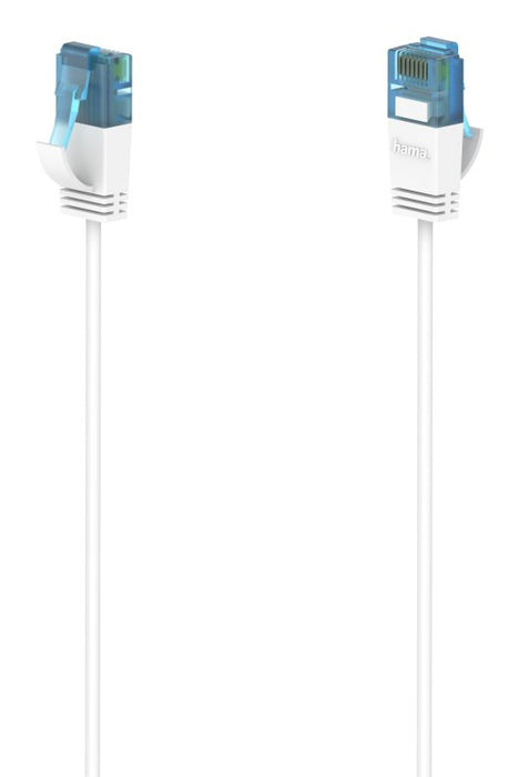EAN 4047443442949 - Hama Flexi-Slim cable de red Blanco 0,75 m Cat6a U/UTP (UTP) imagen 1