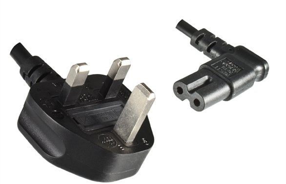 EAN 4032528015248 - DINIC CB-8-UK-L cable de transmisión Negro 1,8 m Enchufe tipo G C7 acoplador imagen 1