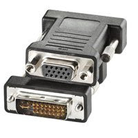 EAN 7611990155071 - ROLINE DVI/VGA Adapter, DVI ST/HD15 BU VGA (D-Sub) Negro imagen 1