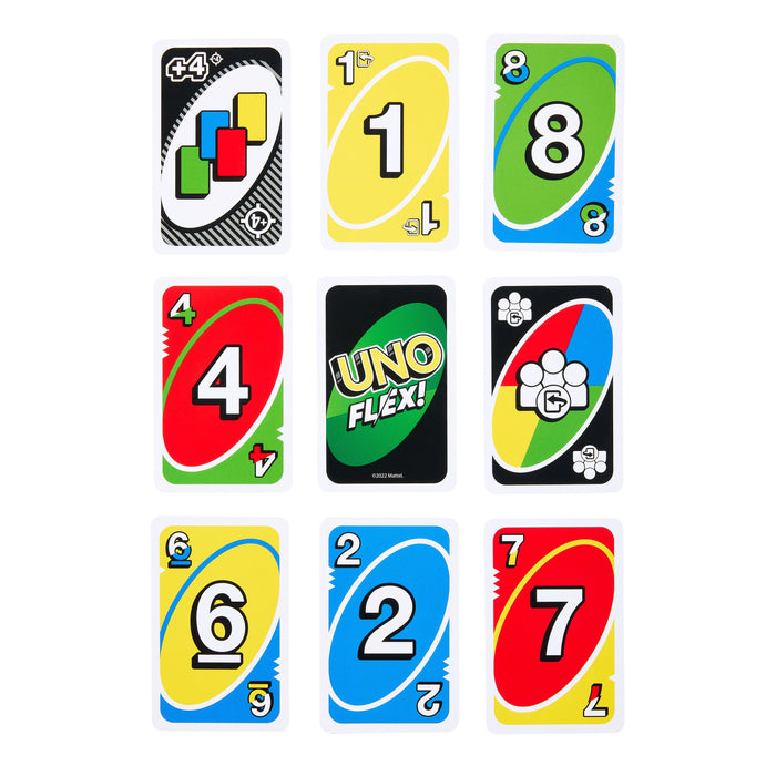 EAN 0194735135967 - Games HMY99 juego de tablero UNO Flex Juego De Cartas Perder las cartas imagen 5