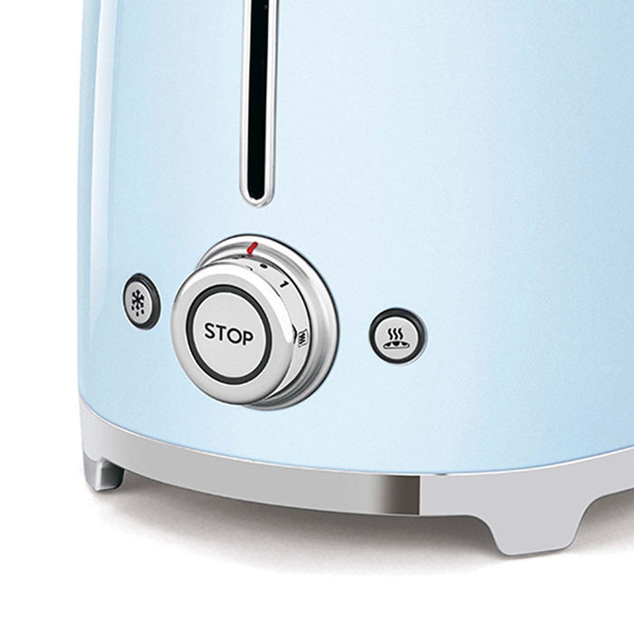 EAN 8017709190958 - Smeg TSF02PBEU tostadora 6 4 rebanada(s) 1500 W Azul imagen 3