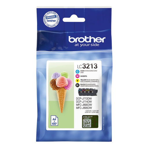 EAN 4977766780162 - Brother LC3213VAL cartucho de tinta 4 pieza(s) Original Negro, Cian, Magenta, Amarilloimagen 1)