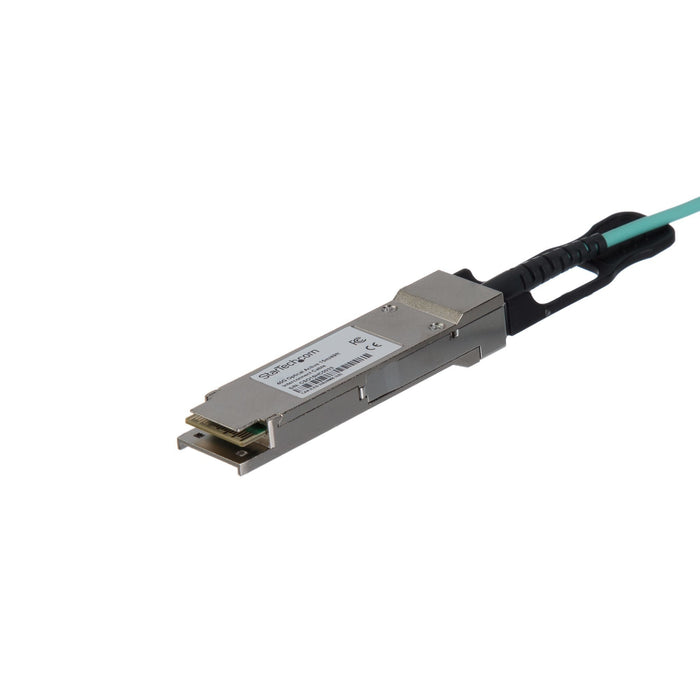 EAN 0065030875400 - StarTech.com QSFP40GAO10M Cable de fibra óptica e InfiniBand QSFP+ Negro imagen 1