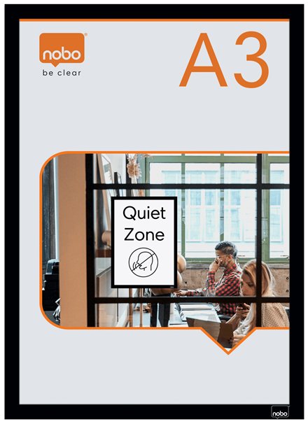 EAN 5028252642361 - Nobo 1915700 marco magnético A3 Negro imagen 1