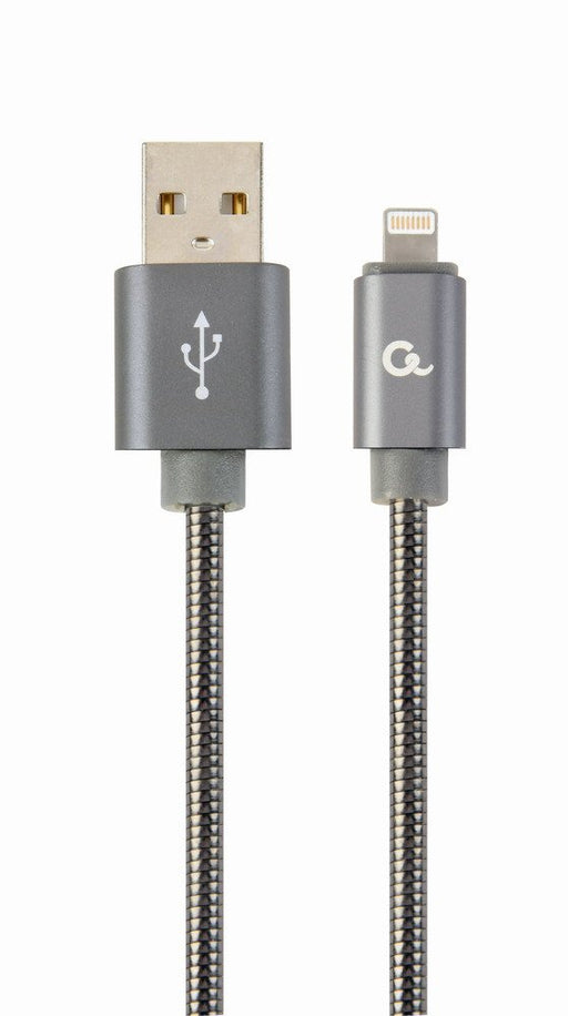 EAN 8716309107969 - Cablexpert CC-USB2S-AMLM-2M-BG cable de conector Lightning Gris imagen 1