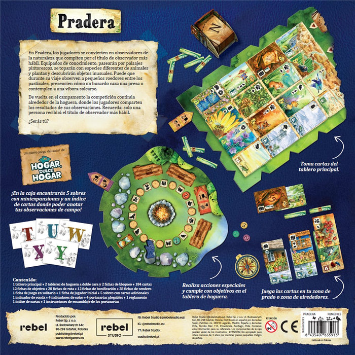 EAN 8435407635913 - Asmodee Pradera 90 min Juego de mesa imagen 6