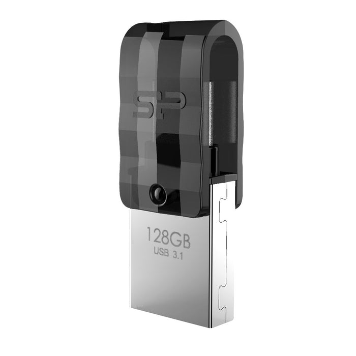 EAN 4712702655964 - Silicon Power Mobile C31 unidad flash USB 128 GB USB Type-A / USB Type-C 3.2 Gen 1 (3.1 Gen 1) Negro, Gri imagen 2