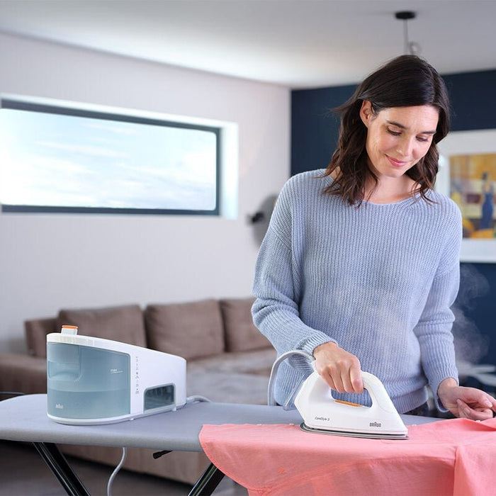 EAN 8021098280541 - Braun CareStyle 3 IS3132WH 2400 W 2 L EloxalPlus soleplate Naranja, Blanco imagen 5