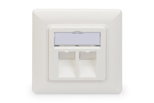 EAN 4016032306160 - Digitus DN-93801-1 toma de corriente RJ-45 Blanco imagen 2